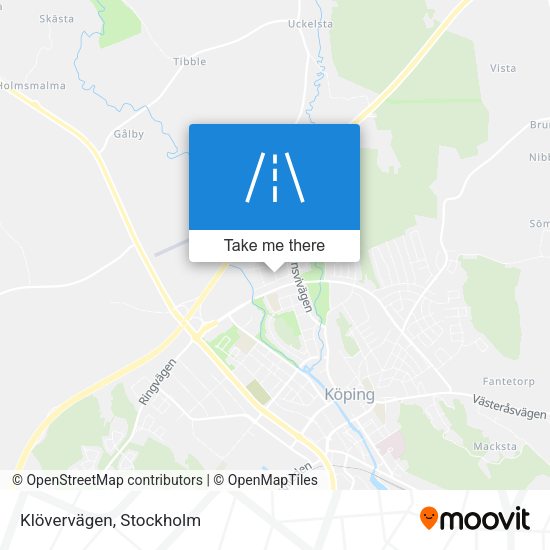 Klövervägen map