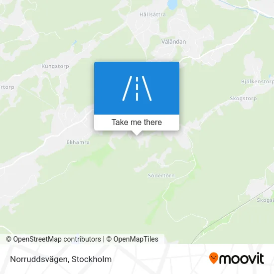 Norruddsvägen map