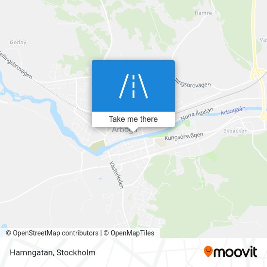 Hamngatan map