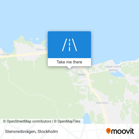 Stenvredsvägen map