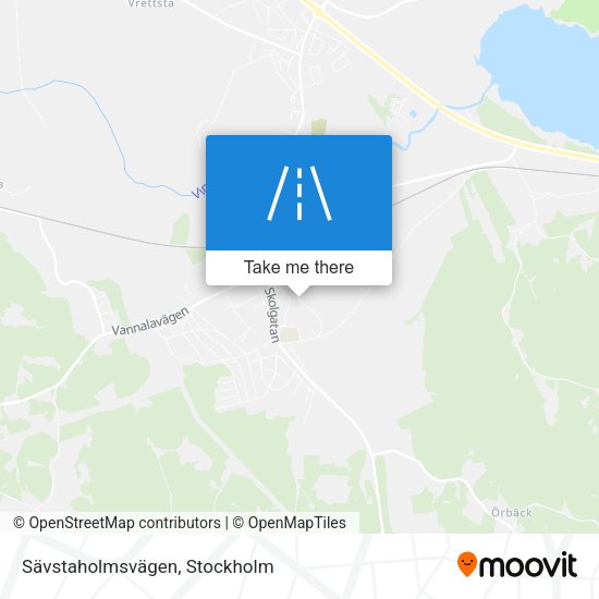 Sävstaholmsvägen map