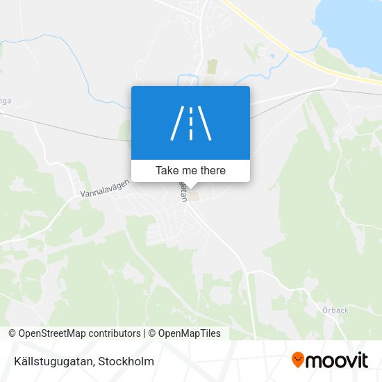 Källstugugatan map