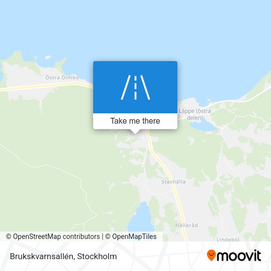 Brukskvarnsallén map