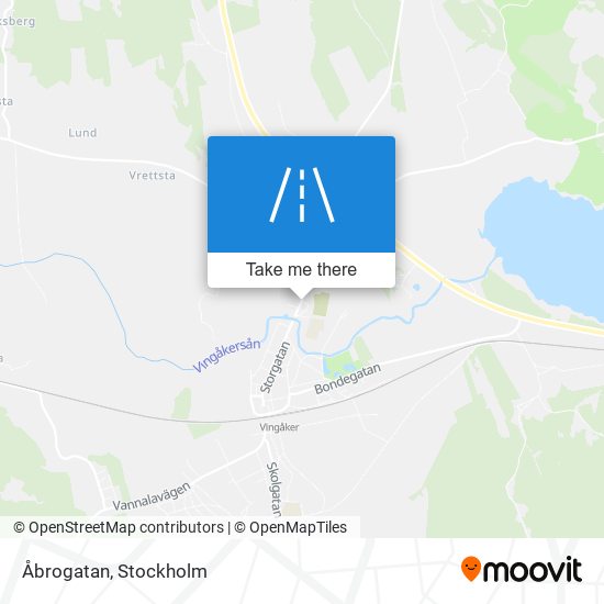 Åbrogatan map