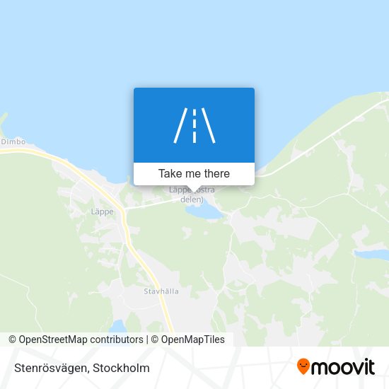Stenrösvägen map