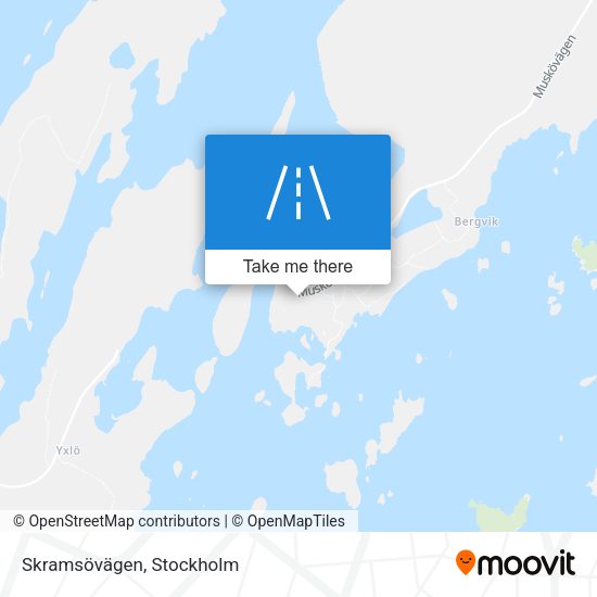 Skramsövägen map