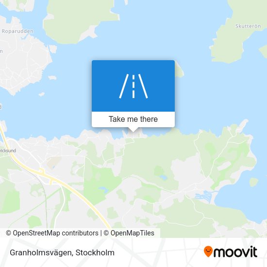 Granholmsvägen map