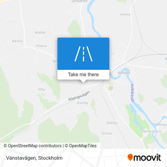 Vänstavägen map