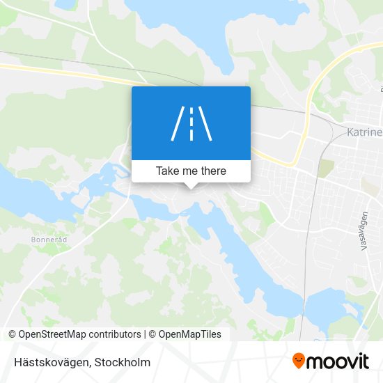 Hästskovägen map