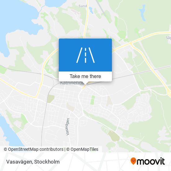 Vasavägen map