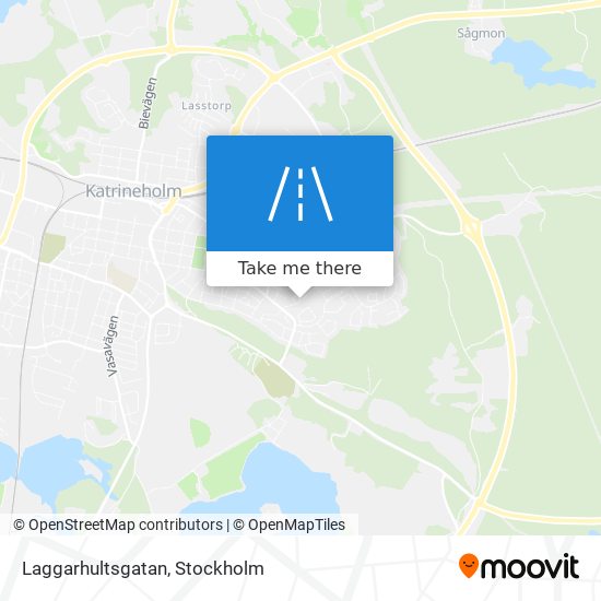 Laggarhultsgatan map