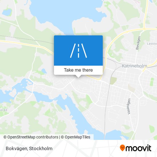 Bokvägen map