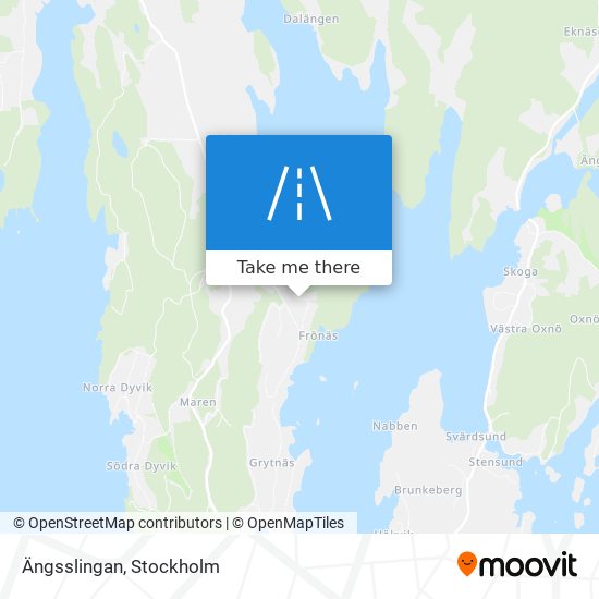 Ängsslingan map