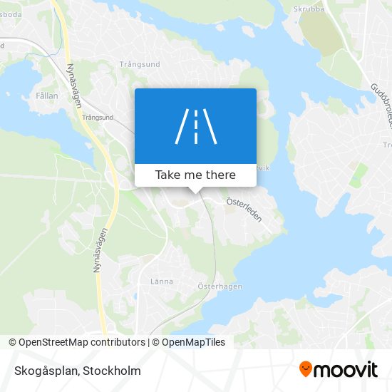 Skogåsplan map