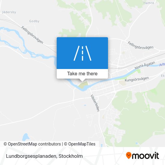 Lundborgsesplanaden map