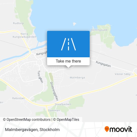Malmbergavägen map