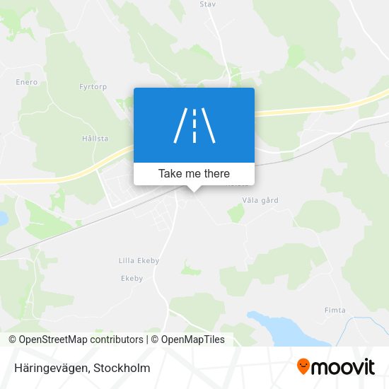 Häringevägen map