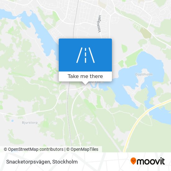 Snacketorpsvägen map