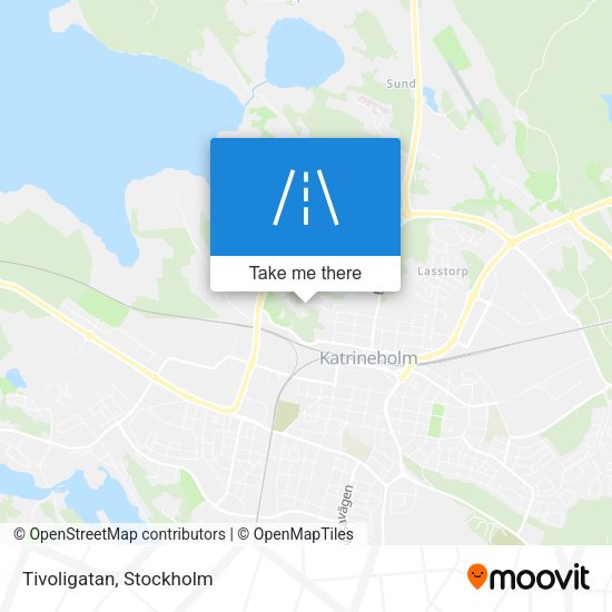 Tivoligatan map