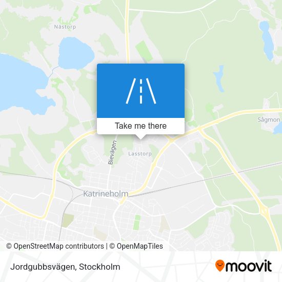 Jordgubbsvägen map