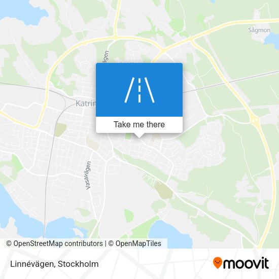 Linnévägen map
