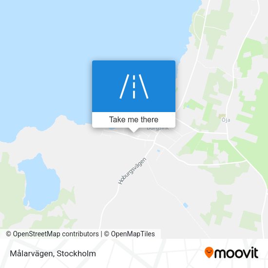 Målarvägen map
