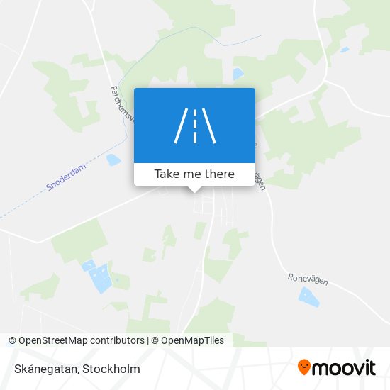 Skånegatan map