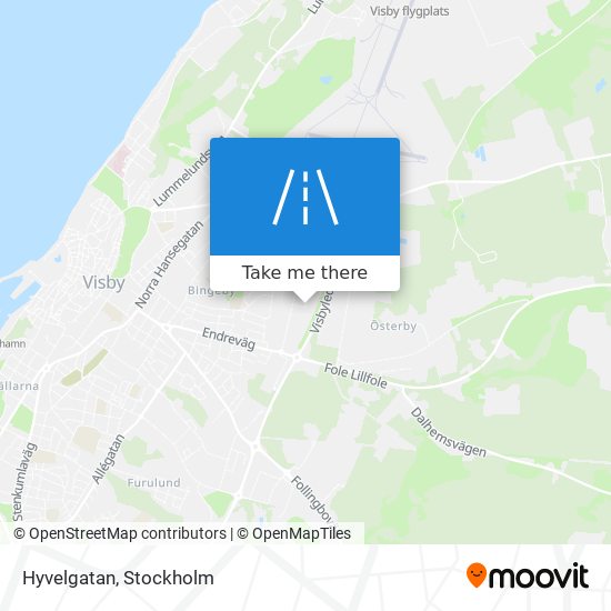 Hyvelgatan map