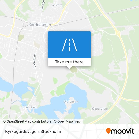 Kyrkogårdsvägen map