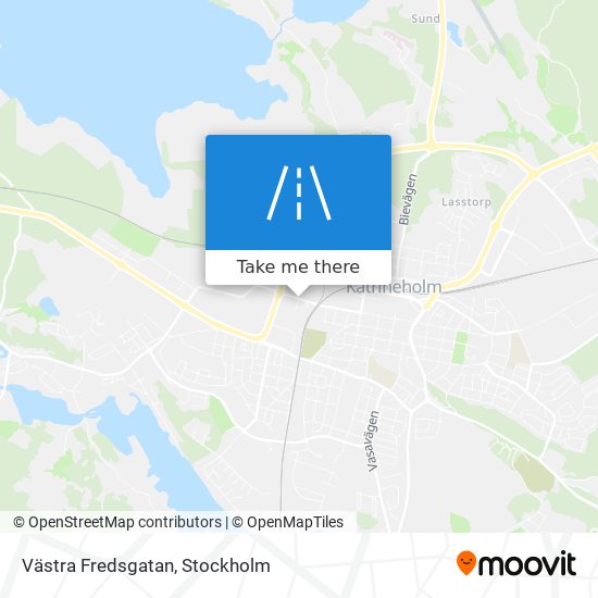 Västra Fredsgatan map