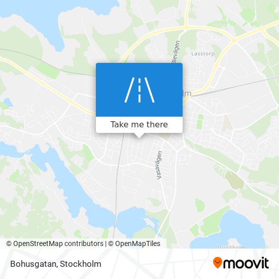 Bohusgatan map