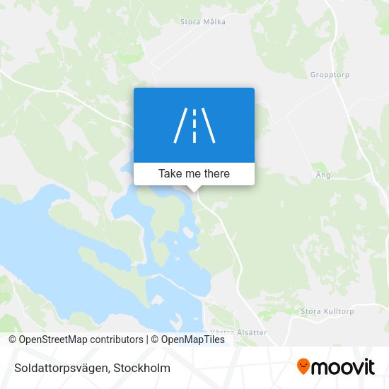 Soldattorpsvägen map