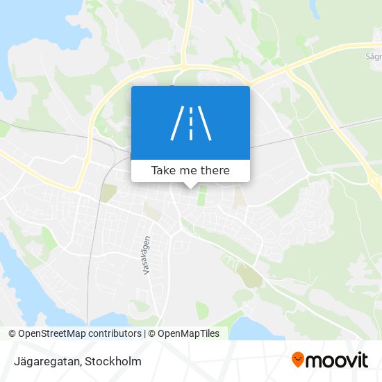 Jägaregatan map