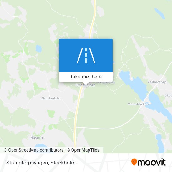 Strängtorpsvägen map