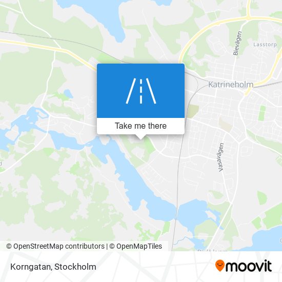 Korngatan map