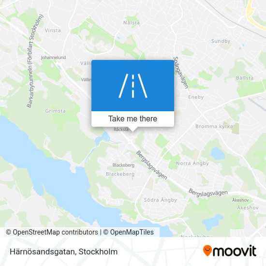 Härnösandsgatan map
