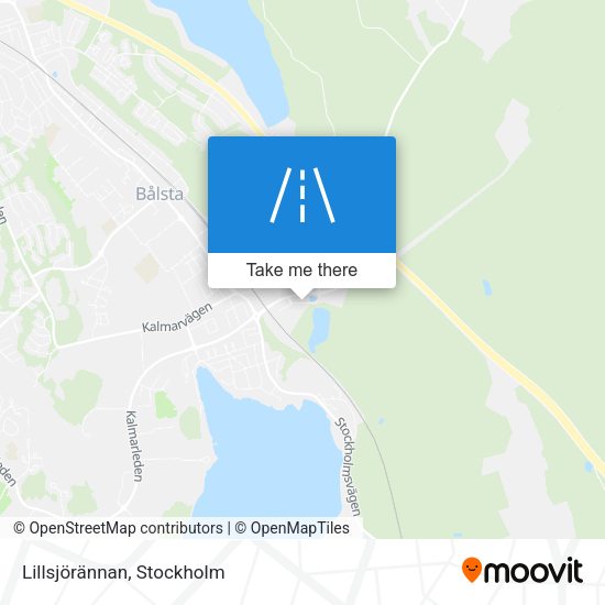 Lillsjörännan map