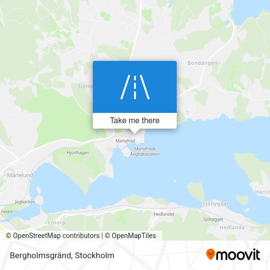 Bergholmsgränd map