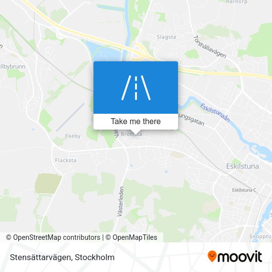 Stensättarvägen map