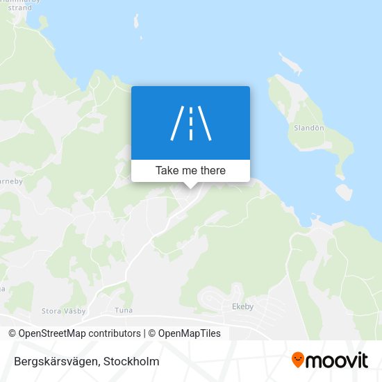 Bergskärsvägen map