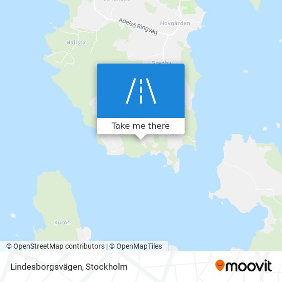 Lindesborgsvägen map