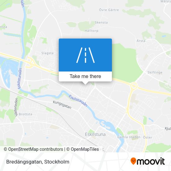 Bredängsgatan map