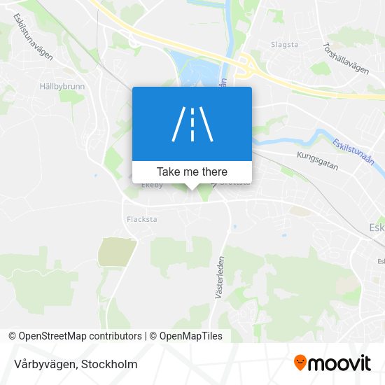 Vårbyvägen map