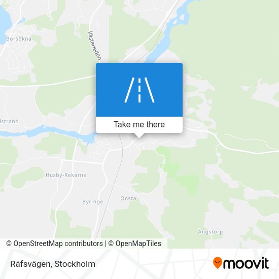 Räfsvägen map