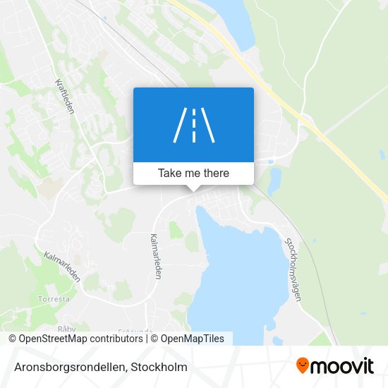 Aronsborgsrondellen map