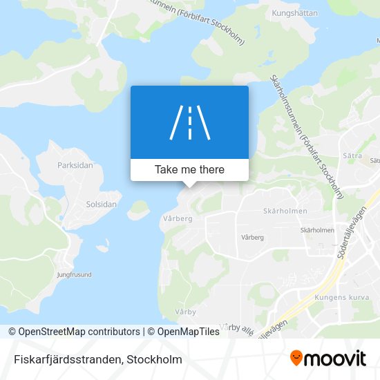 Fiskarfjärdsstranden map