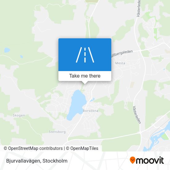 Bjurvallavägen map