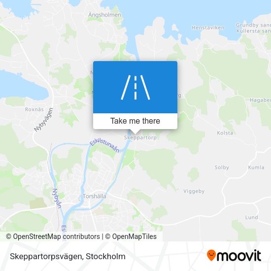 Skeppartorpsvägen map