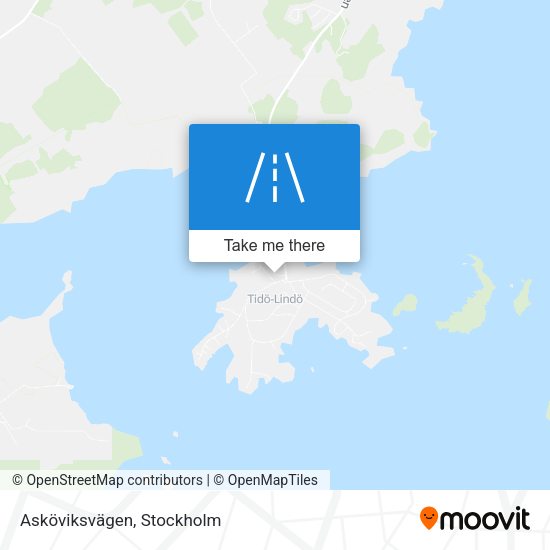 Asköviksvägen map