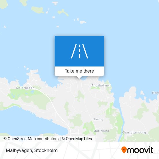 Mälbyvägen map